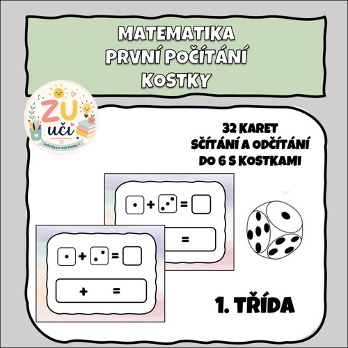 První počítání - Sčítání a odčítání do 6