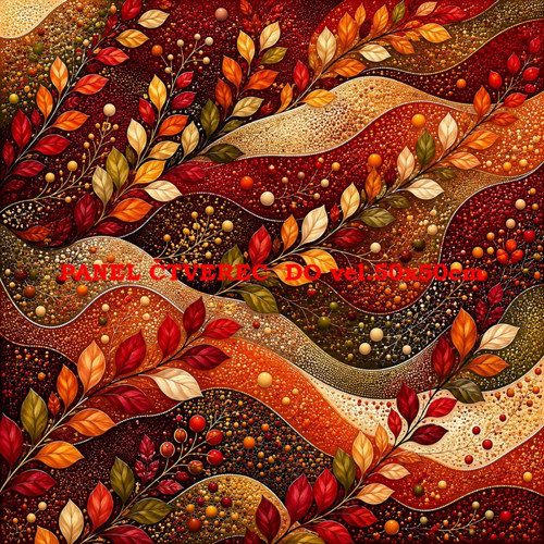 Bavlněný panel 10x10 cm