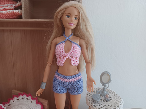 Barbie - kraťasky a vršek