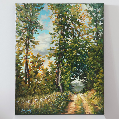 Lesní cesta | 40 × 50 cm
