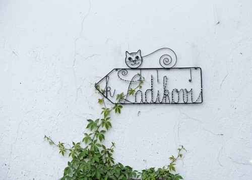 Cedule "odkud a kam"... drátovaná — foto 1