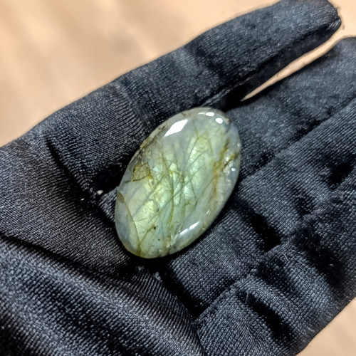 Labradorit, ID 5780, 36x21 mm - výprodej