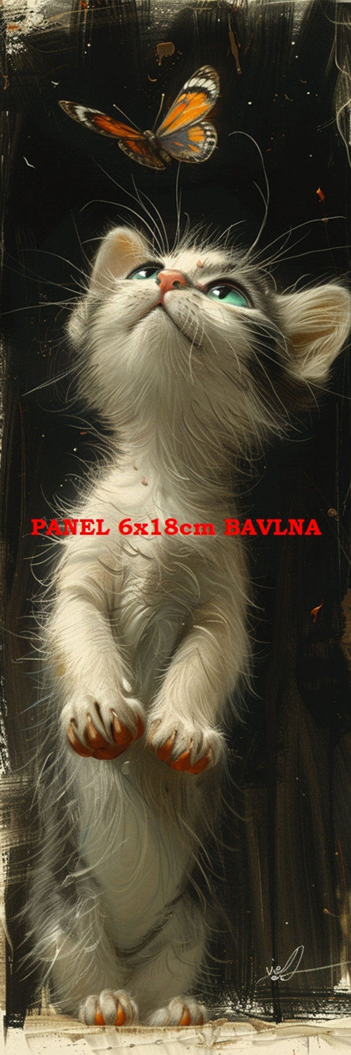 Kočárkovina panel 6x18 cm skladem