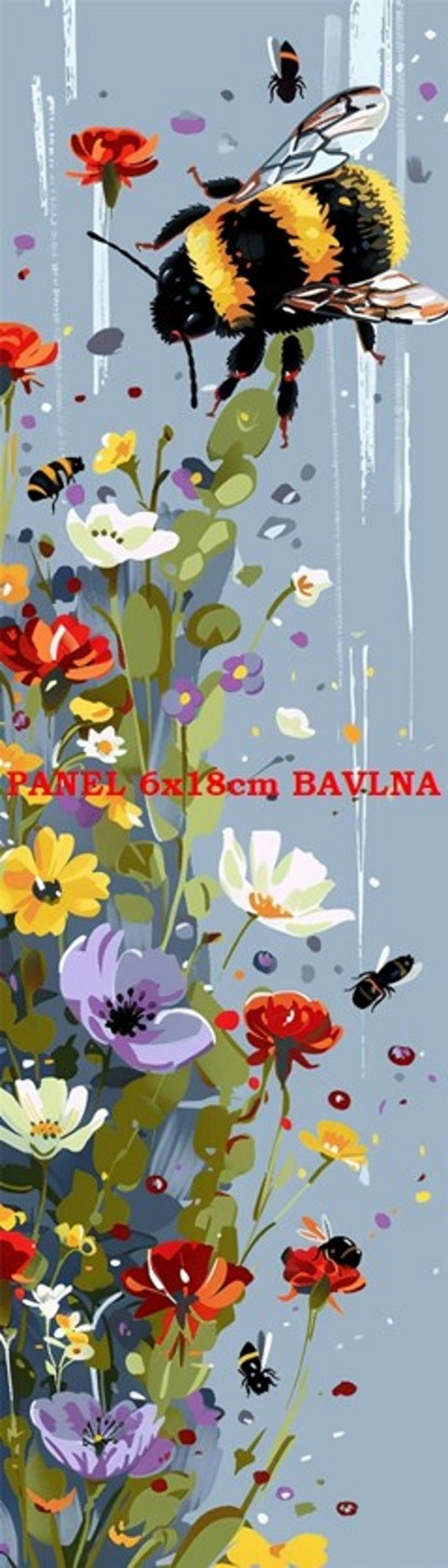Kočárkovina panel 5x18 cm skladem — foto 1