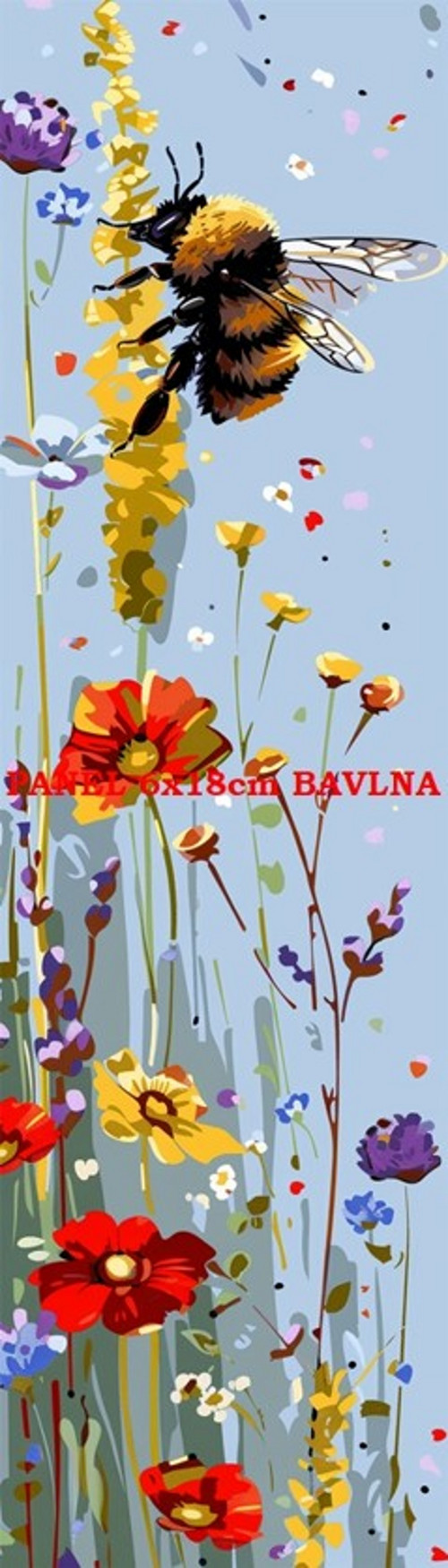 Kočárkovina panel 5x18 cm skladem — foto 1