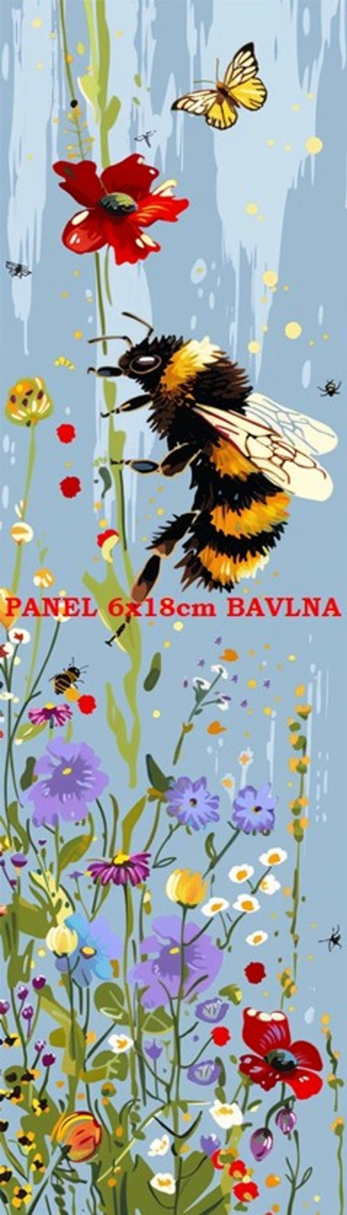 Kočárkovina panel 5x18 cm skladem