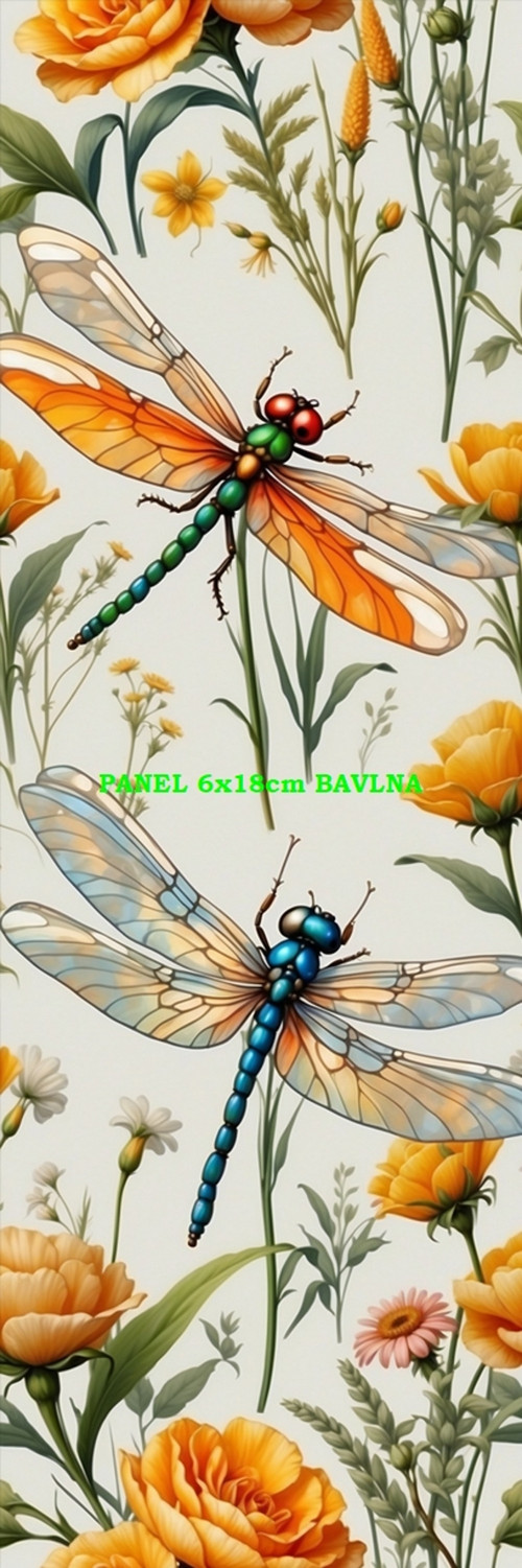 Kočárkovina panel 6x18 cm skladem