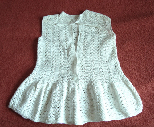 Háčkované boho šatičky vintage — foto 1
