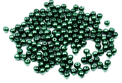 Skleněné voskované perličky 4mm (150ks) — foto 1
