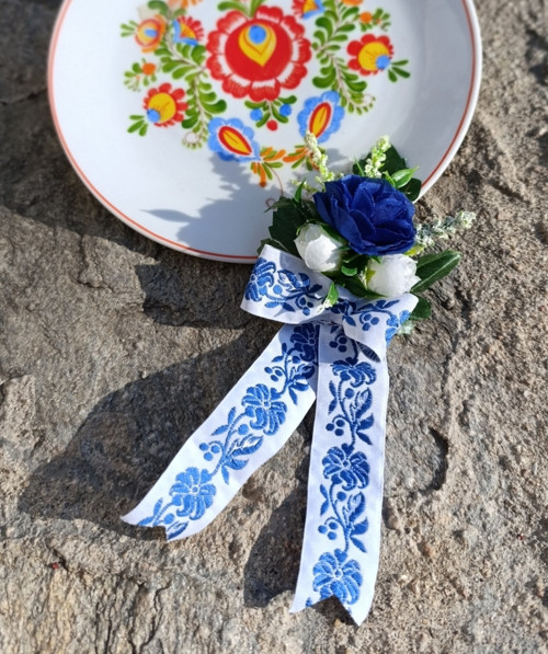 Brož - květina folklór I