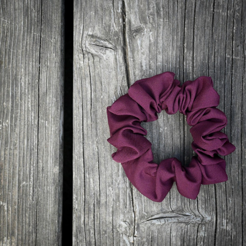 Scrunchie Ostružinová - širší