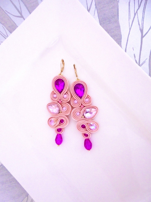Soutache náušnice