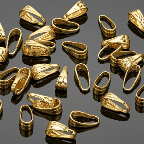 Šlupny zlaté, 7mm (100ks)