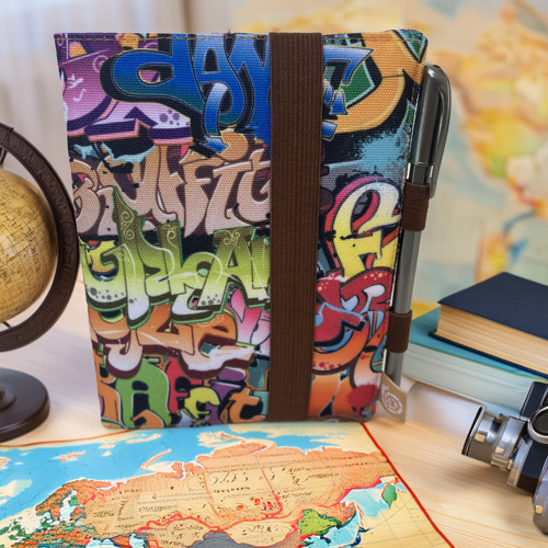 Obal na turistický deník-wander book -kočárkovina