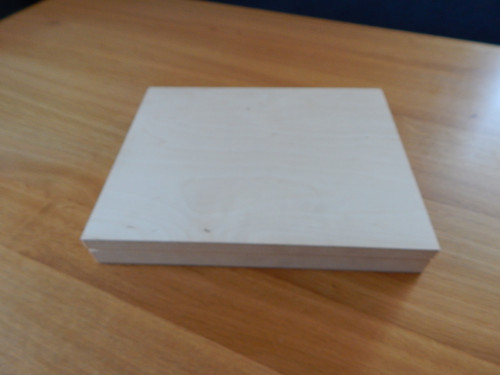 Dřevěná krabička velká buk — foto 1