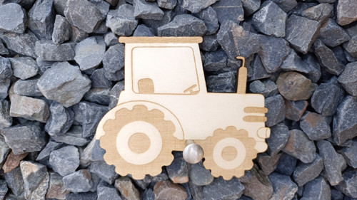 Dětský věšák traktor