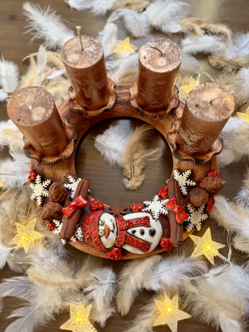 Adventní věnec zimní…