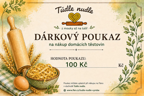 Dárkový poukaz v hodnotě 100 Kč