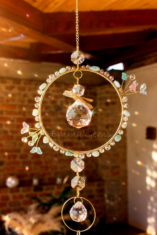 Suncatcher/Lapač Slunce Meli Amazonit — foto 1