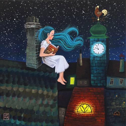 Originální obraz: Místo pro sny - 30x30cm
