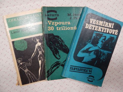 Máme rádi sci-fi - tři letité knihy