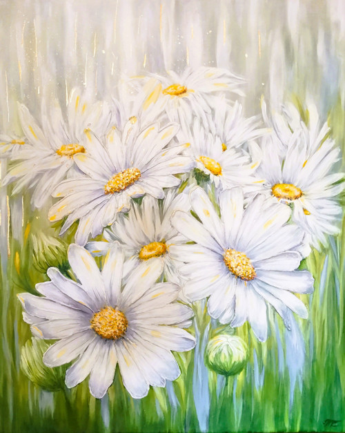 Zlatavé odlesky léta (50 x 60)