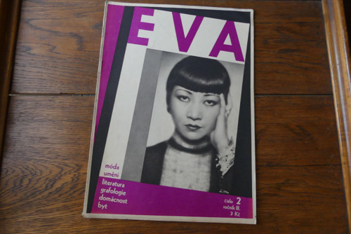 Časopis EVA, 2/1930, vintage móda, Art Deco