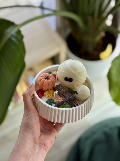 Svíčka halloween M1