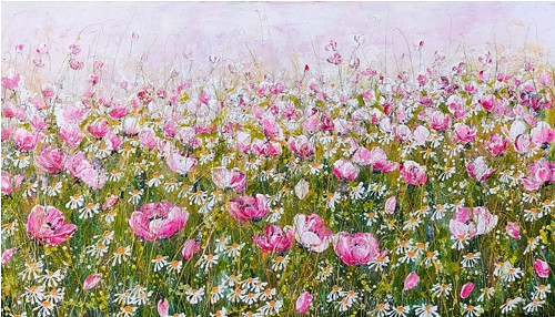 Makové pole....70x120cm