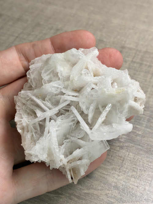 BARYT BÍLÝ- přírodní minerál, Guizhou Čína 93 gr.