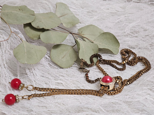 Vintage náhrdelník recyklace