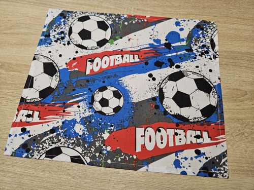 Prostírání , svačinový ubrousek Fotbal č.11