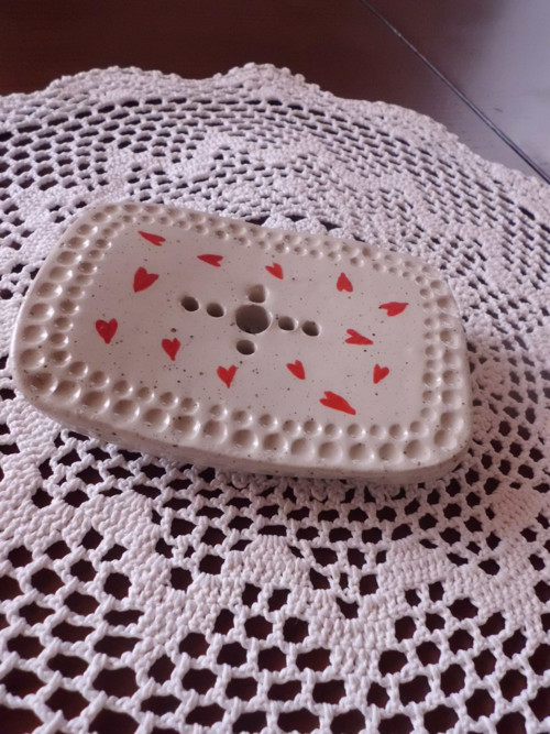 Srdíčková mydlenka.