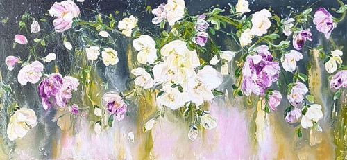 Květy..........60x130cm