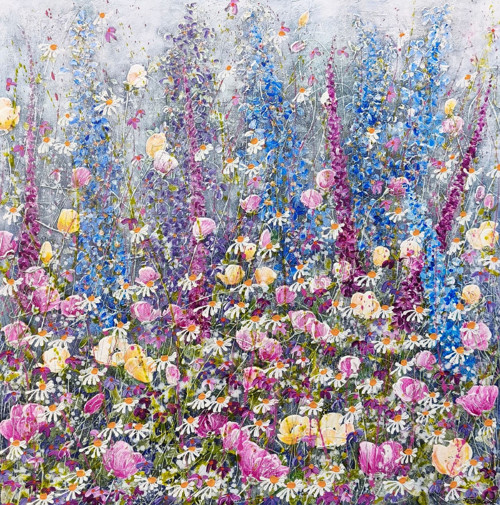 Letní nálada....90x90cm