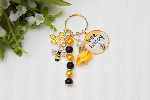 Klíčenka - Včelka Bee Happy — foto 1