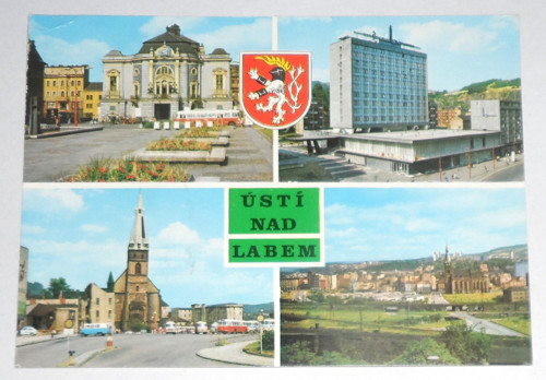 POHLEDNICE • Ústí nad Labem, 1974