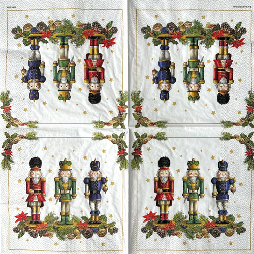 3x Louskáček - ubrousek