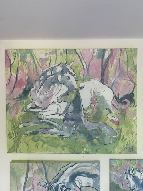 V trávě (Horsies III: In the grass)