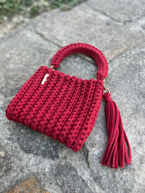 Mini kabelka Alex red