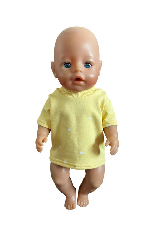 Tričko pre Baby Born 43 cm - puntíky