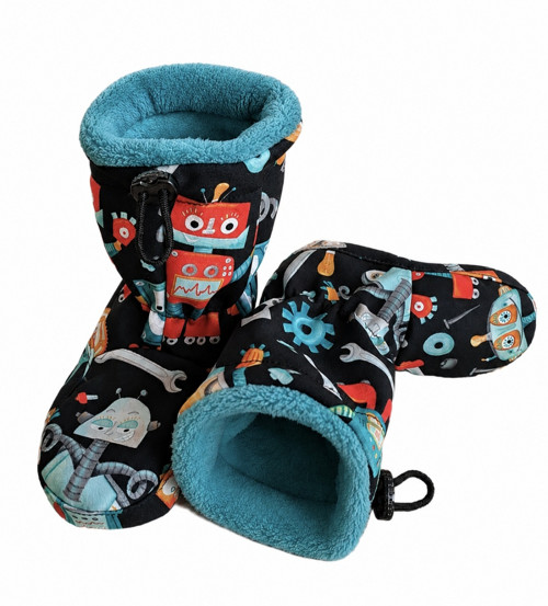 Softshellové capáčky, vnitřní stélka 12 cm