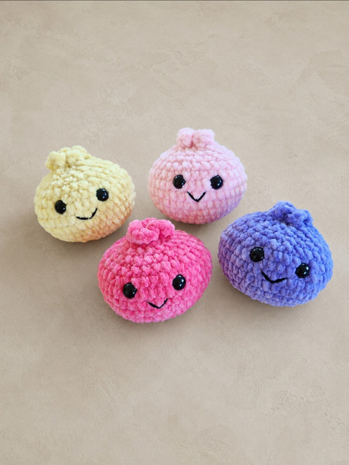 Dumpling squishy aneb knedlíček (více barev)