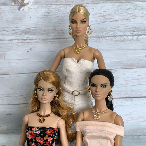 Sada šperků pro panenky Barbie, FR, Integrity