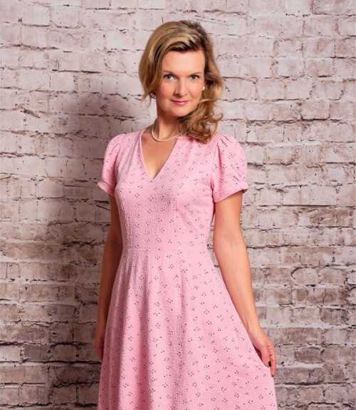 Šaty - Madeira pink - Vel. 44