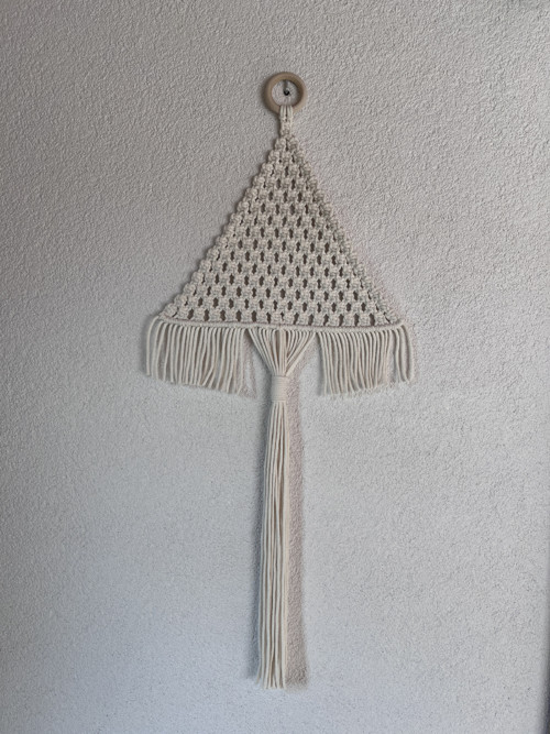 Macramé stromeček na zeď