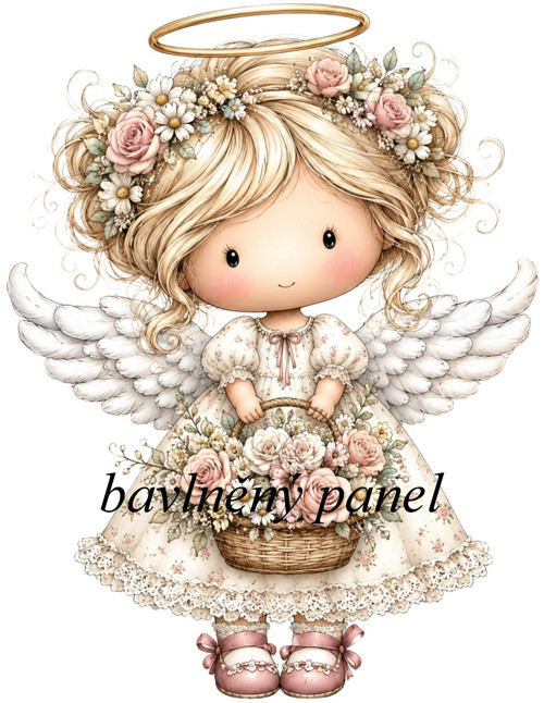 Bavlněný panel AN 186