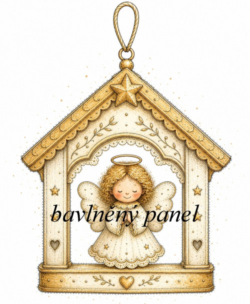 Bavlněný panel AN 236