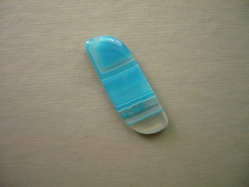 Kabošon - modrý achát 33 mm, č.5Af