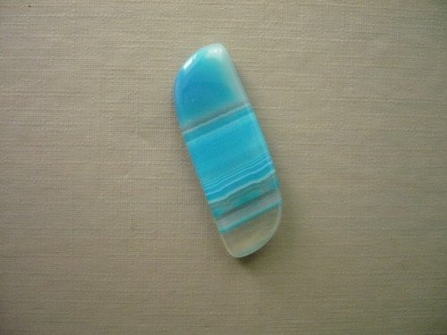 Kabošon - modrý achát 33 mm, č.6Af